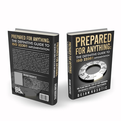 GUARANTEED: Book cover design targeted at business continuity professionals