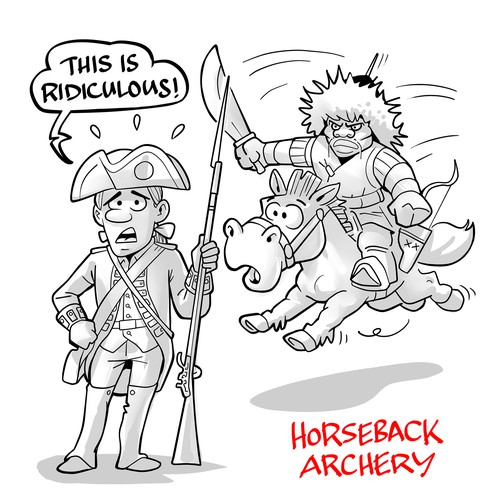 artwork for a history-themed podcast