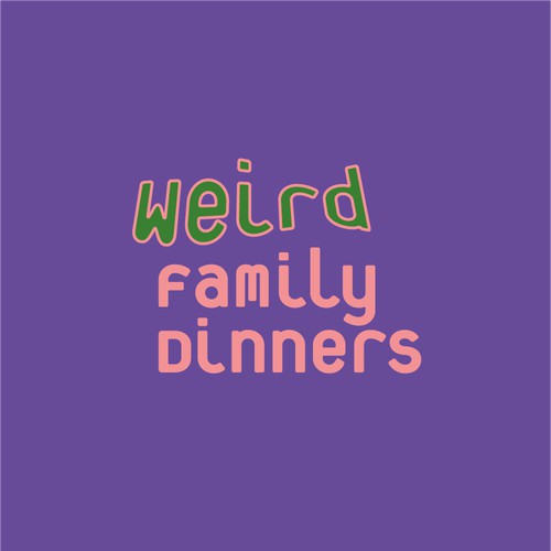 Logo for the app Weird Family Dinners