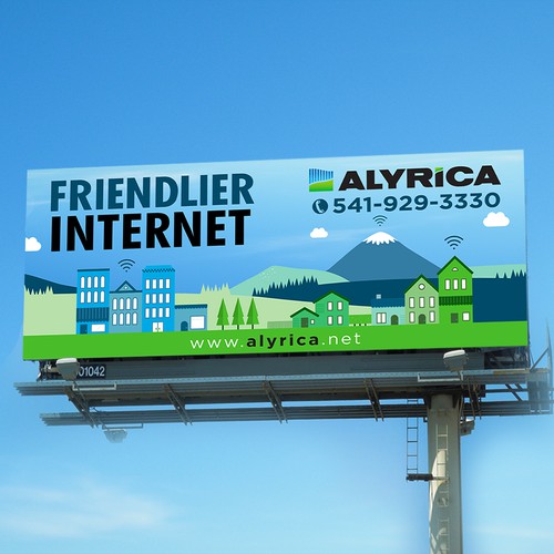 Bold Concept for Internet billboard