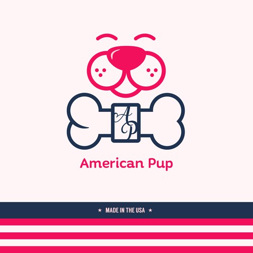 Proposition de logo 'Ammerican Pup'