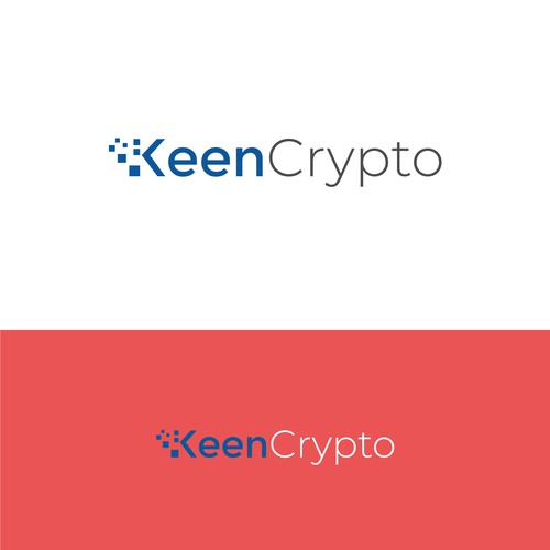 Blockchain and Investment Minimalist Logo