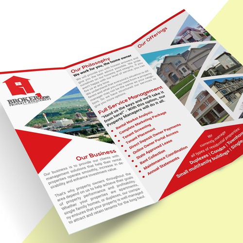 Flyer For Broker 1 Property Management 