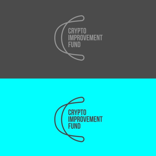 Clean minimal logo for a cryptocurrency company