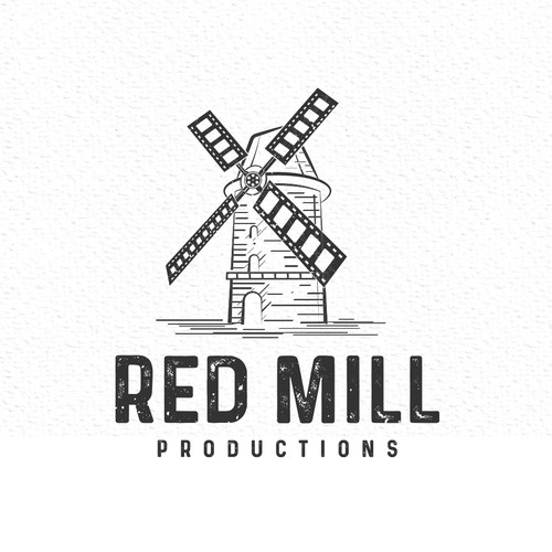 Red Mill Logo Design