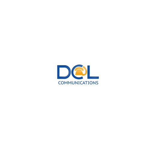 Create the next logo and business card for DCL Communications