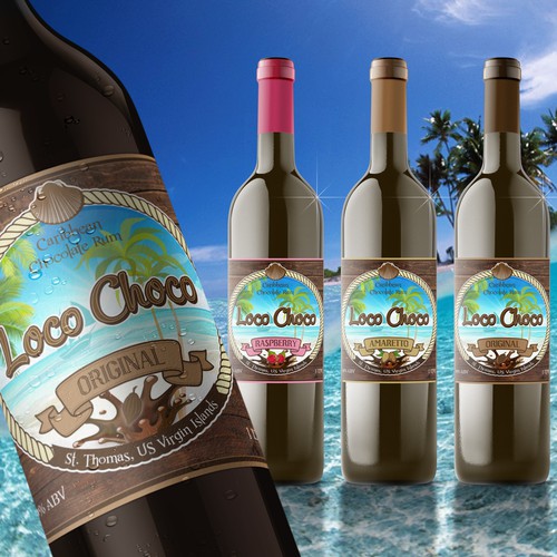 Product Label and Identity for a new Liquor Brand