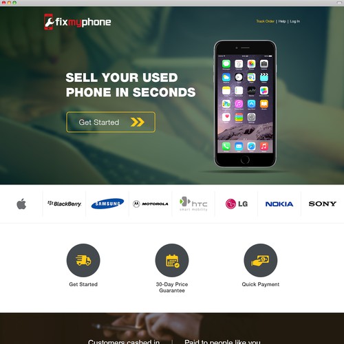 Sellmyphone website