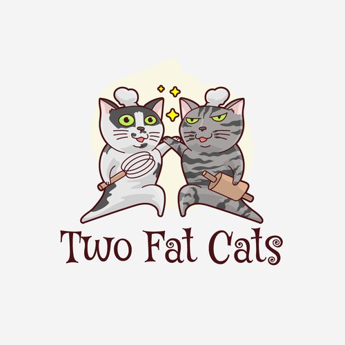 Two baker cats
