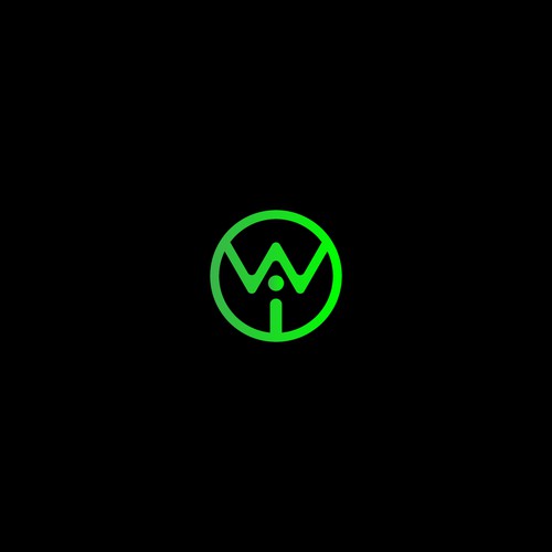 Letter iwo logo