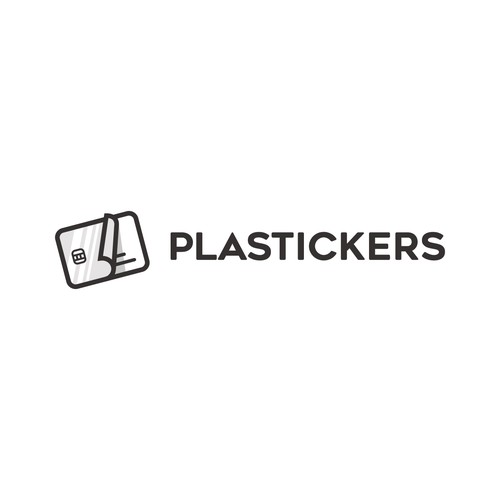 Plastickers logo concept