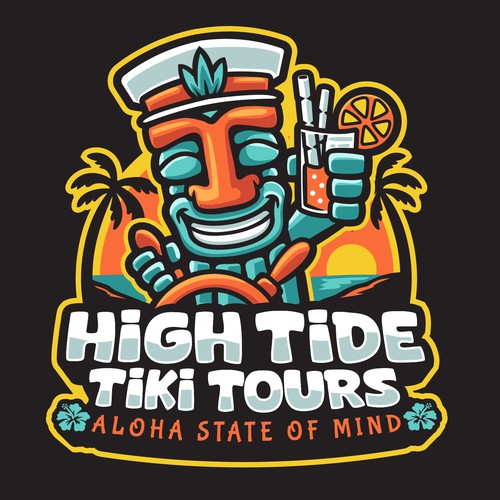 High Tide Tiki Tours logo