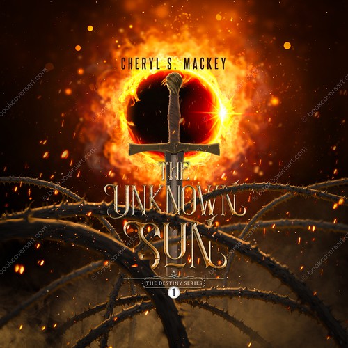 Epic fantasy book cover