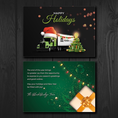 Holiday Card for the Great Recycling Company