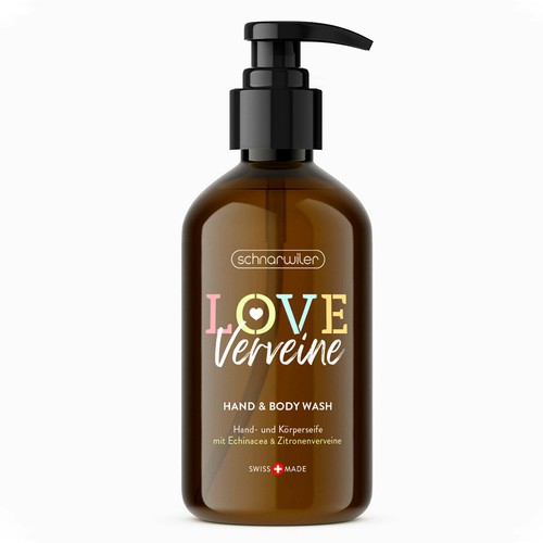 Hand and body wash label suggestion