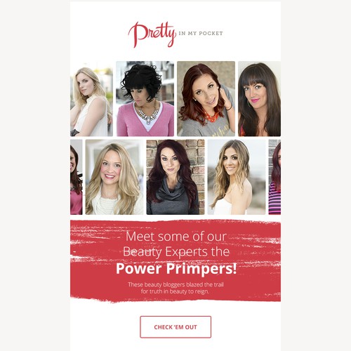 Email Template for Power Primpers