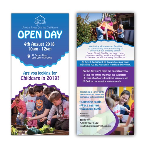 DL Flyer for Open Day Center