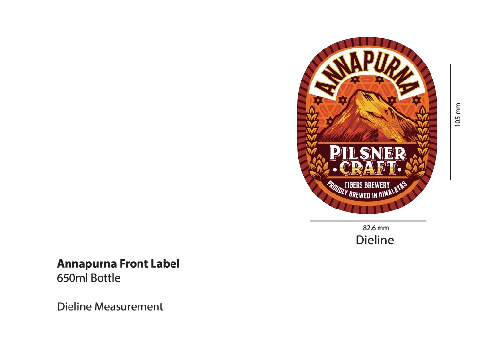 Label for Craft beer 
