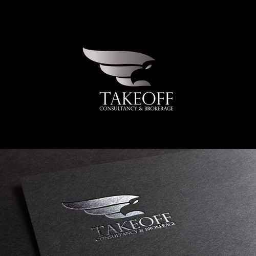 sleek logo for takeoff 