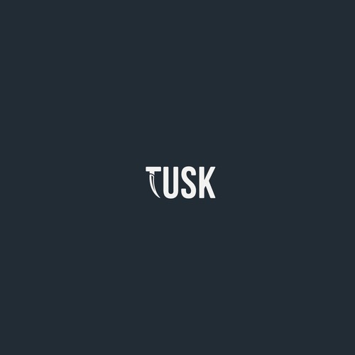 Tusk logo design