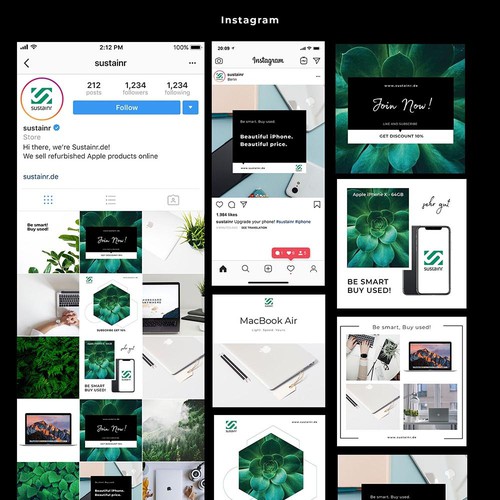 Instagram & Facebook Banners