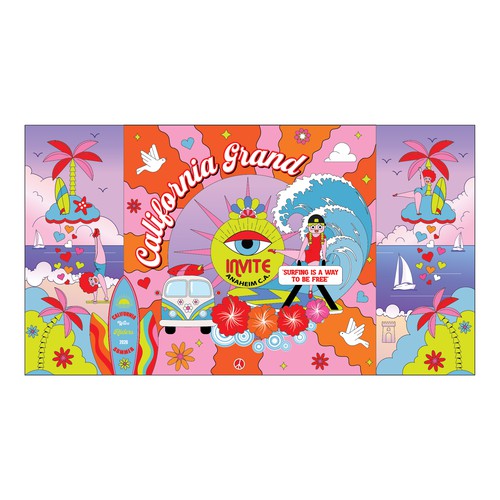 Mural Sport California Grand