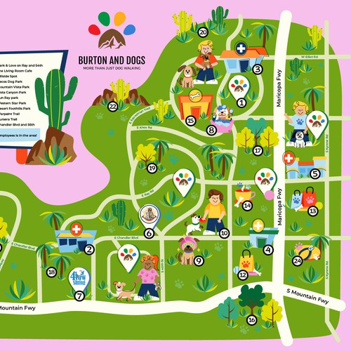 Illustrated Map
