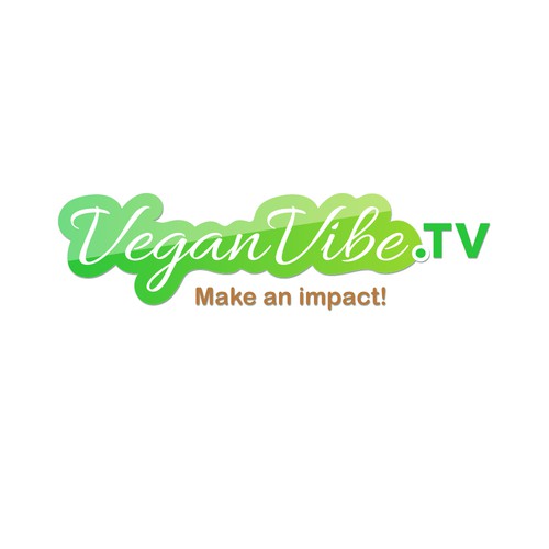 Logo Design for Vegan Vibe T.V