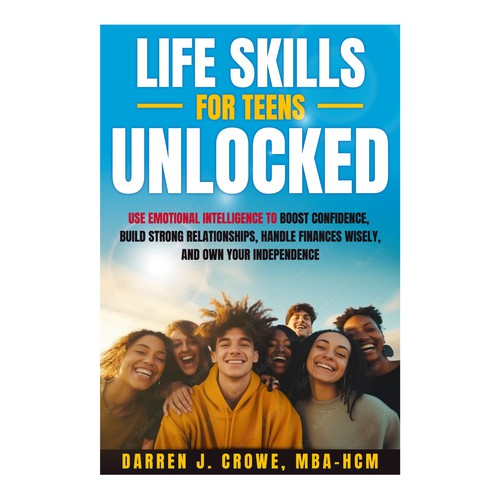 Life Skills For Teens ecover design