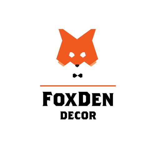Bold logo for furniture store