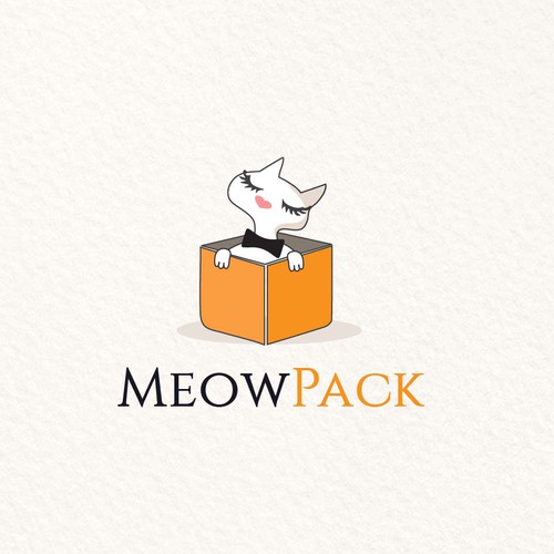 MeowPack logo design