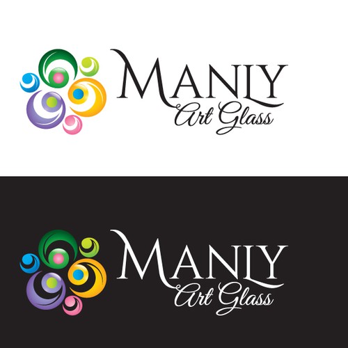 Create a fun and colorful logo for glass bead makers.