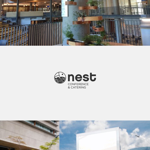 Creative logo concept for NEST.