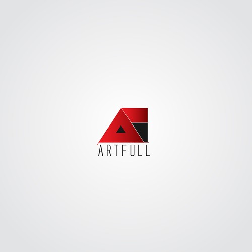 Logo for a virtual art gallery