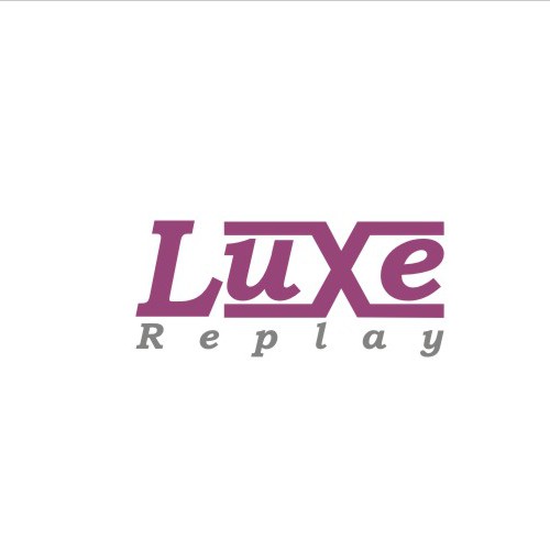Create a Fabulous and Feminine Logo for online boutique called Luxe Replay