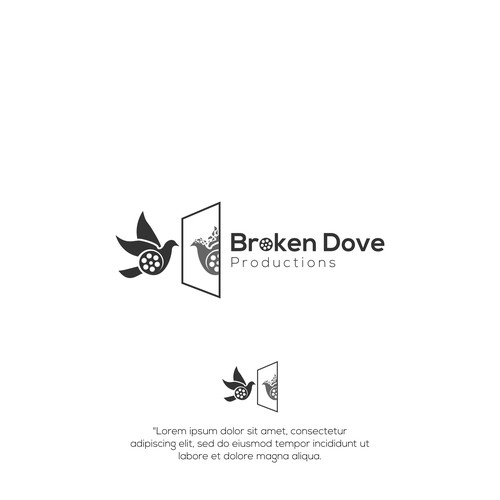 Broken dove