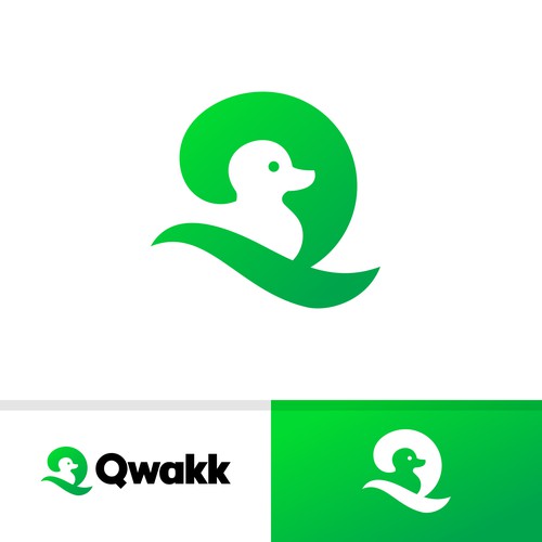 Quack Logo design