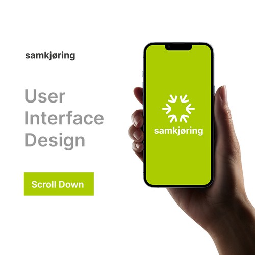 UI Design for Ride Sharing App
