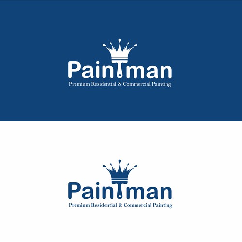 Logo for Paintman, refurbish company