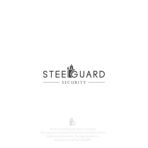 Logo design for SteelGuard Security