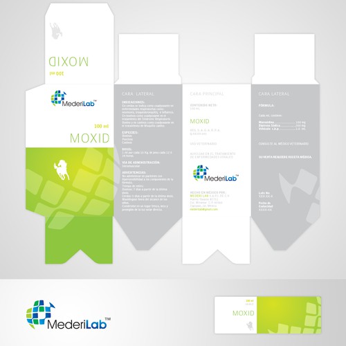 New product label wanted for Mederi Lab