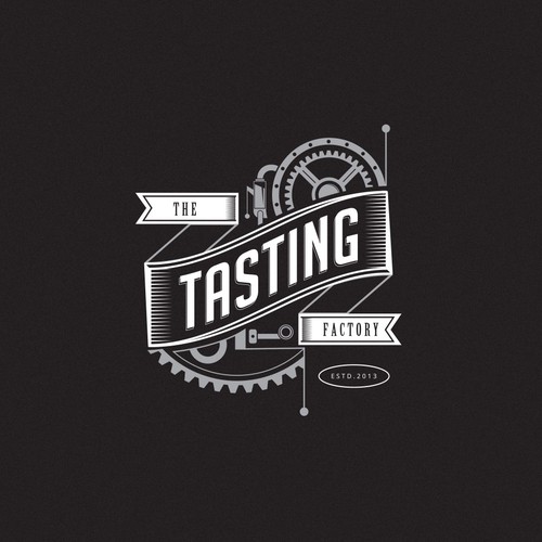 logo for "the Tasting Factory" 