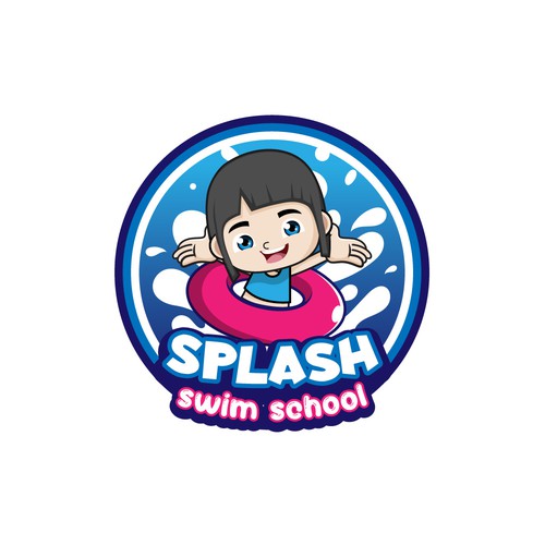 splash swim school logo