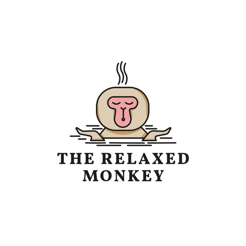 the relaxed monkey 