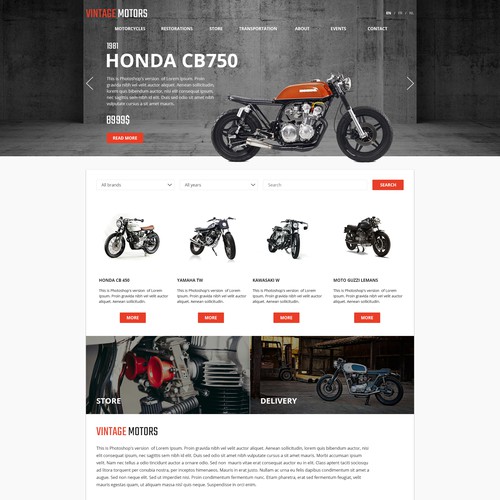 Classic and vintage motorcycles