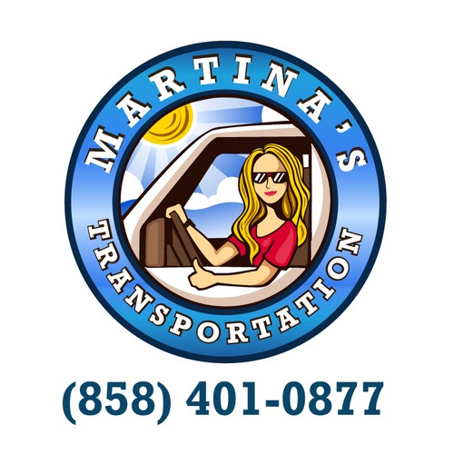 Martina's Transportation needs a new logo