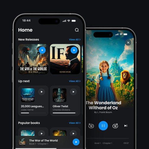 Kafka - an audiobooks app