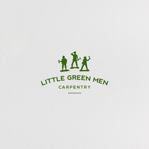 Carpentry logo concept