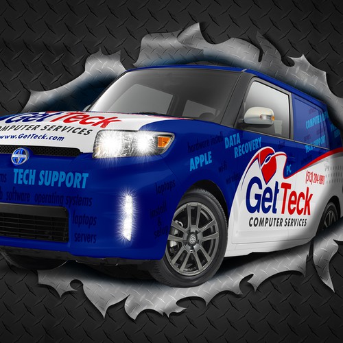 3D Image of GetTeck Vechicle - Free Pick-up & Delivery