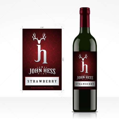 John Hess Wine Label